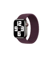 Apple Watch 38mm Uyumlu Kordon Hasır Örgü Esnek KRD-32 Medium Kayış
