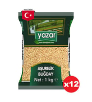 Yazar Aşurelik Buğday 1 Kg. x 12 Paket