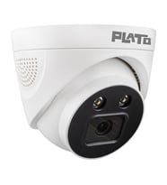 Plato PL-22996 5MP Color Mikrofonlu Ses Kayıtlı 3.6 mm 2 Atom LED AHD Dome Kamera Güvenlik Kamerası Gece Görüşlü