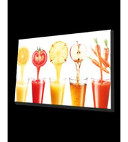 Meyveler Cam Tablo 4mm Dayanıklı Temperli Cam