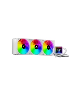 TR360 ARGB (Beyaz Renk) – Isı Dereceli İşlemci Sıvı Soğutucu Fanı