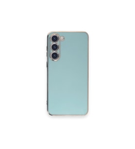Samsung Galaxy S23 Plus Kılıf Volet Silikon - Açık Yeşil