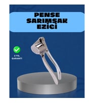 Mey İthalat® Mutfak Sarımsak Ezici Kaymaz Saplı Güçlü Mekanizma