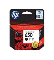 HP 650 Siyah Orijinal Kartuş