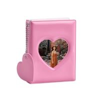 Instax Mini Fotoğraf Albümü ve 41 Adet Polakart Baskı (Pembe)