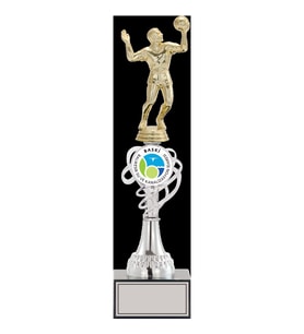 ODAK KUPA - Figürlü Kupalar - Voleybol Erkek Figürlü Kupalar FG-034 B - 37 cm
