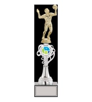 ODAK KUPA - Figürlü Kupalar - Voleybol Erkek Figürlü Kupalar FG-034 B - 37 cm