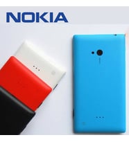Nokia Lumia 720 Arka Pil Batarya Kapak (Mavi)