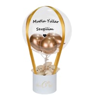 Ayıcık Balon Kutusu Gold