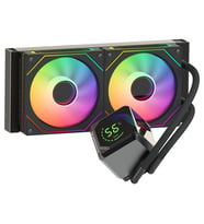 GAMEBOOSTER 240MM SIGHT PRO 240B GB-LCS-SP240B ARGB AM5-1851p Sıvı Soğutmalı İşlemci Fanı