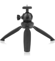 ayex Pocket-M2 Masaüstü Mini Tripod – 1/4” Vidalı Bağlantı, 2,5kg Taşıma Kapasiteli (Siyah)