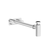 Vitra Origin Lavabo Sifon Seti - Simetrik Rozetli - Krom