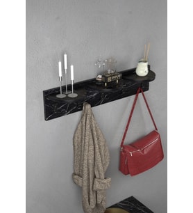 Askılık Duvar Elbise Askılığı Portmanto 80 Cm Bendir
