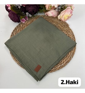 Lady Coco Rami Eşarp Haki PRE0202