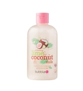 Bubble T Relaxing Lime & Coconut Milk Bath & Shower Gel 500 ml Duş Jeli
