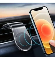 ARAÇ İÇİ MIKNATISLI METAL RENK MIKNATISLI TELEFON TUTUCU