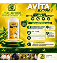 Tüm Kanatlılar, Güvercin ve Kafes Kuşları İçin Avian Avita Extra 1 Kg. Büyüme Gelişme Verim Destekle