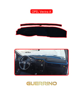OPEL Vectra ATORPİDO KORUMA HALISI KIRMIZI KENAR