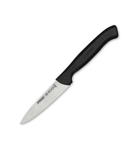 38047 Ecco Düz Sebze Bıçağı 9 cm - Siyah