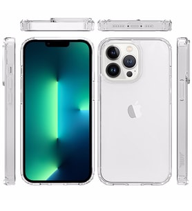 Logis Apple iPhone 13 PRO MAX 6.7 Şeffaf Kılıf Silikon Koruma