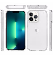 Logis Apple iPhone 13 PRO MAX 6.7 Şeffaf Kılıf Silikon Koruma