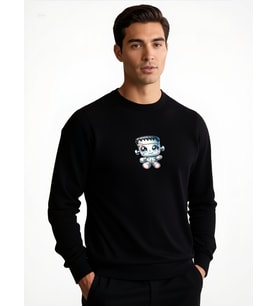 FRANKENSTEİN UNİSEX SWEATSHİRT (Siyah)