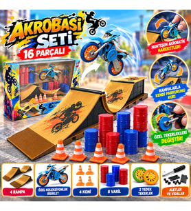 84180 OYUN SET STUNT PARK