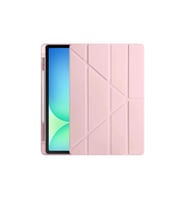 Apple İpad Pro 11 (2024) Kılıf Kalemlikli Hugo Tablet Kılıfı - Rose Gold