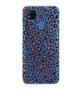 Redmi 9C / Redmi 10A Uyumlu Leopar Desenli Şeffaf Telefon Kılıfı