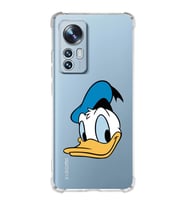 Xiaomi Mi 12 Pro Uyumlu Köşe Korumalı Antişok Kapak Donald Duck Tasarımlı Şeffaf  Kılıf