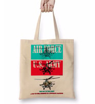 Flying Military Helicopter Army Bez Çanta Uzun Saplı