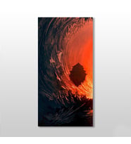 Girdap Kanvas Tablo 20x30cm (Karışık)