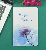 Kişiye Özel Anneye Hediye Öğretmene Hediye Şık Tasarımlı Hediye Beyaz Defter