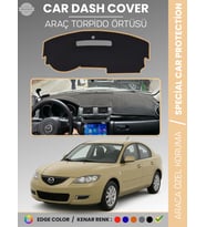 MAZDA 3 (2003-2009) Torpido Örtüsü Panel Halısı Koruma Torpido Koruma Araca Özel Kaymaz Kolay Montaj
