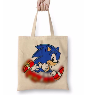 Sonic Film 01 Bez Çanta Uzun Saplı