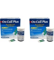 On Call Plus Ölçüm Stribi x 2 Kutu (100 Ölçüm)