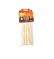 Köpek Kemiği - WHITE Twisted Stick (Beyaz Burgu Çubuk) M - 12 ADET