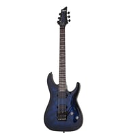 Schecter Omen Elite-6 FR Elektro Gitar (See-thru Blue)