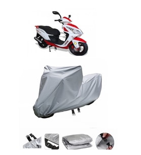 Arora AR 150-T  Gri Motosiklet Brandası ARKA ÇANTA UYUMLU DEĞİLDİR