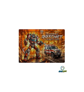 Ghostbastır Design Transformers Ratchet 99 Parça Ayaklı Puzzle – Dekoratif Çocuk Yapbozu 0213