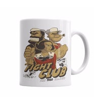 Fight Club Retro Temel Reis Kupa Bardak Porselen