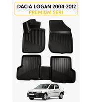 Dacia Logan (2004–2012) 3D Havuzlu Oto Paspas – Araca Özel Premium Tasarım