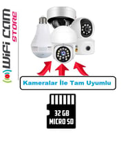 32 GB Hafıza Kartı Kameralar İle Uyumlu SD Kart