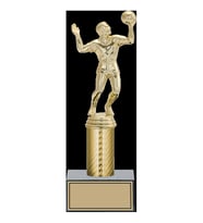 ODAK KUPA - Figürlü Kupalar - Voleybol Erkek Figürlü Kupalar FG-007 C - 26 cm