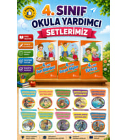 4.Sınıf Çıtır Çıtır Türkçe + Fen Bilimleri + Sosyal Bilgiler + Şehirlerin Şifresi Hikaye Seti