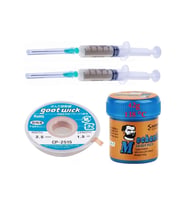 Mechnc Krem Lehim Sıvı Lehim Mechanc Solder Paste 42gr 138c Lehim Emme Temizleme Teli 2,5mm
