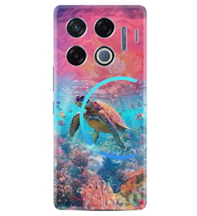 Infinix GT 20 Pro Kılıf Boutique Baskılı Resimli Kaplumbağa Pcode -065