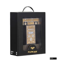Furkan 14558 Kabe Ahşap Orta Parlak Kuranı Kerim Mat Siyah