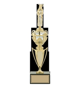 ODAK KUPA - Figürlü Kupalar - Mezuniyet Kadın Figürlü Kupalar FG-044 C - 39 cm