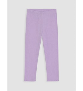 LC WAIKIKI Lila Kız Çocuk Fitilli Tayt